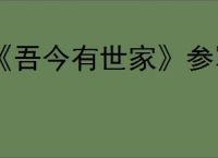 《吾今有世家》参军方式