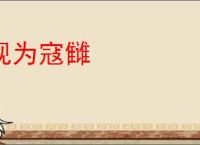 视为寇雠