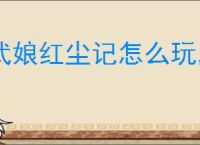 武娘红尘记怎么玩,武娘红尘记介绍及玩法分享