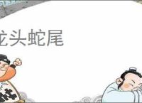 龙头蛇尾