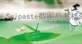 Snipaste截图后怎样添加模糊效果