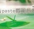 Snipaste截图后怎样添加模糊效果