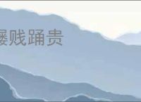 屦贱踊贵
