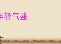 年轻气盛