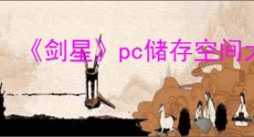 《剑星》pc储存空间大小介绍