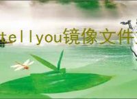 Itellyou镜像文件如何装机