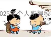 2025年个人所得税扣除标准是什么及如何计算