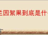 兰因絮果到底是什么意思