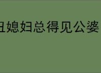 丑媳妇总得见公婆