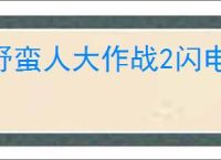 野蛮人大作战2闪电球怎么用,野蛮人大作战2闪电球使用方法