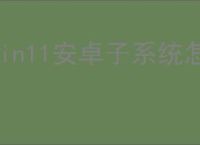 win11安卓子系统怎么安装