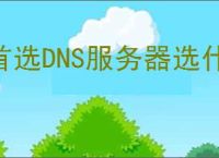 首选DNS服务器选什么