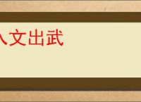 入文出武