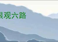 眼观六路