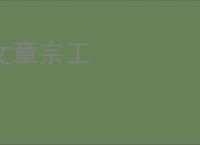 文章宗工