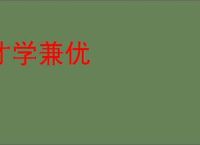 才学兼优