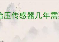 胎压传感器几年需要更换