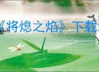 《将熄之焰》下载地址介绍