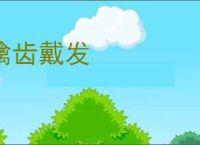 噙齿戴发