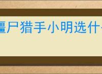 僵尸猎手小明选什么角色好,僵尸猎手小明芯片选择推荐