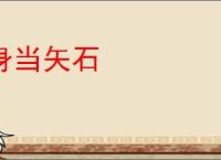 身当矢石