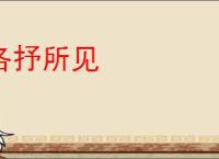 各抒所见