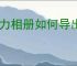 魔力相册如何导出照片