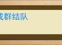 成群结队