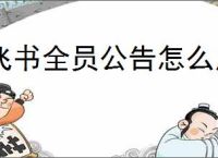 飞书全员公告怎么用