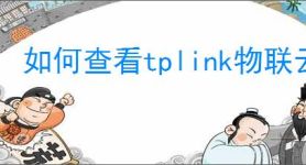 如何查看tplink物联云储存