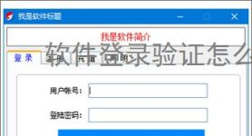 软件登录验证怎么做？5种高效实现方案详解