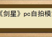 《剑星》pc自拍模式开启方式