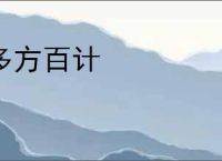 多方百计