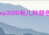 psp3000有几种颜色