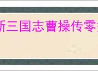 新三国志曹操传零氪怎么培养武将,新三国志曹操传零氪武将培养指南