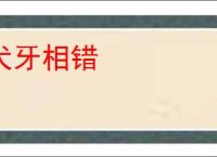 犬牙相错