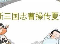 新三国志曹操传夏侯渊技能介绍,新三国志曹操传夏侯渊阵容推荐