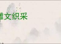 雕文织采