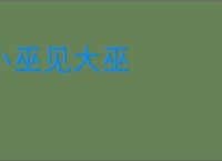 小巫见大巫
