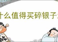 什么值得买碎银子怎么用