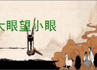 大眼望小眼