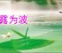 积露为波