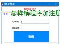 怎样给程序加注册验证？3种实用实现方法