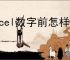 Excel数字前怎样批量加0