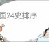 中国24史排序