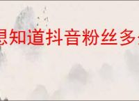想知道抖音粉丝多少才有收入？分享提高粉丝的方法