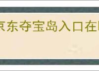 京东夺宝岛入口在哪？东西是正品吗？