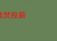 救焚投薪