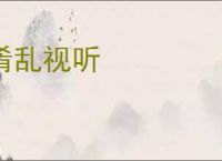 淆乱视听