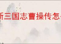 新三国志曹操传怎么过成都入侵战,新三国志曹操传成都入侵战关卡流程